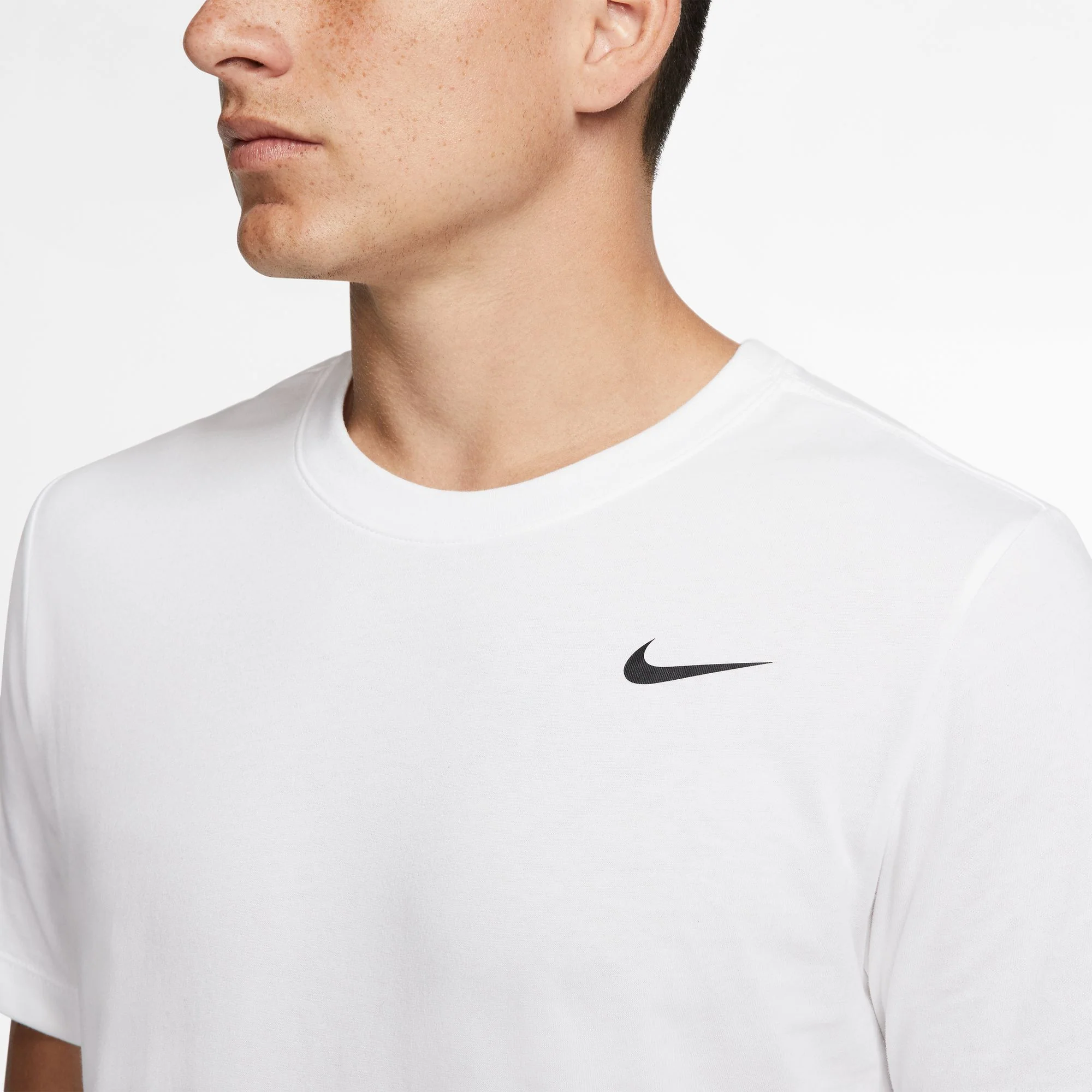 טישירט לגברים Dri-FIT בצבע לבן | נייקי - Image 5