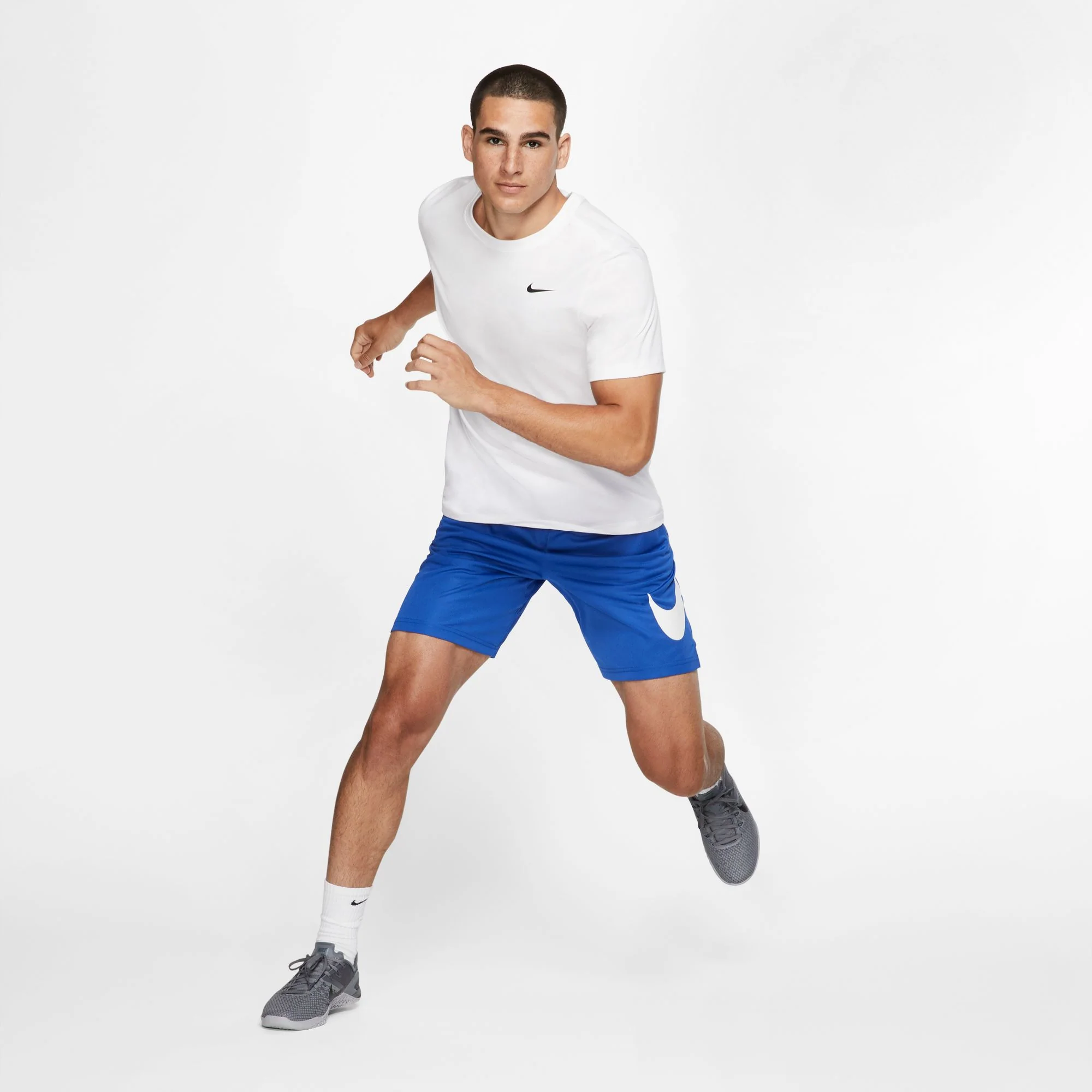 טישירט לגברים Dri-FIT בצבע לבן | נייקי - Image 6