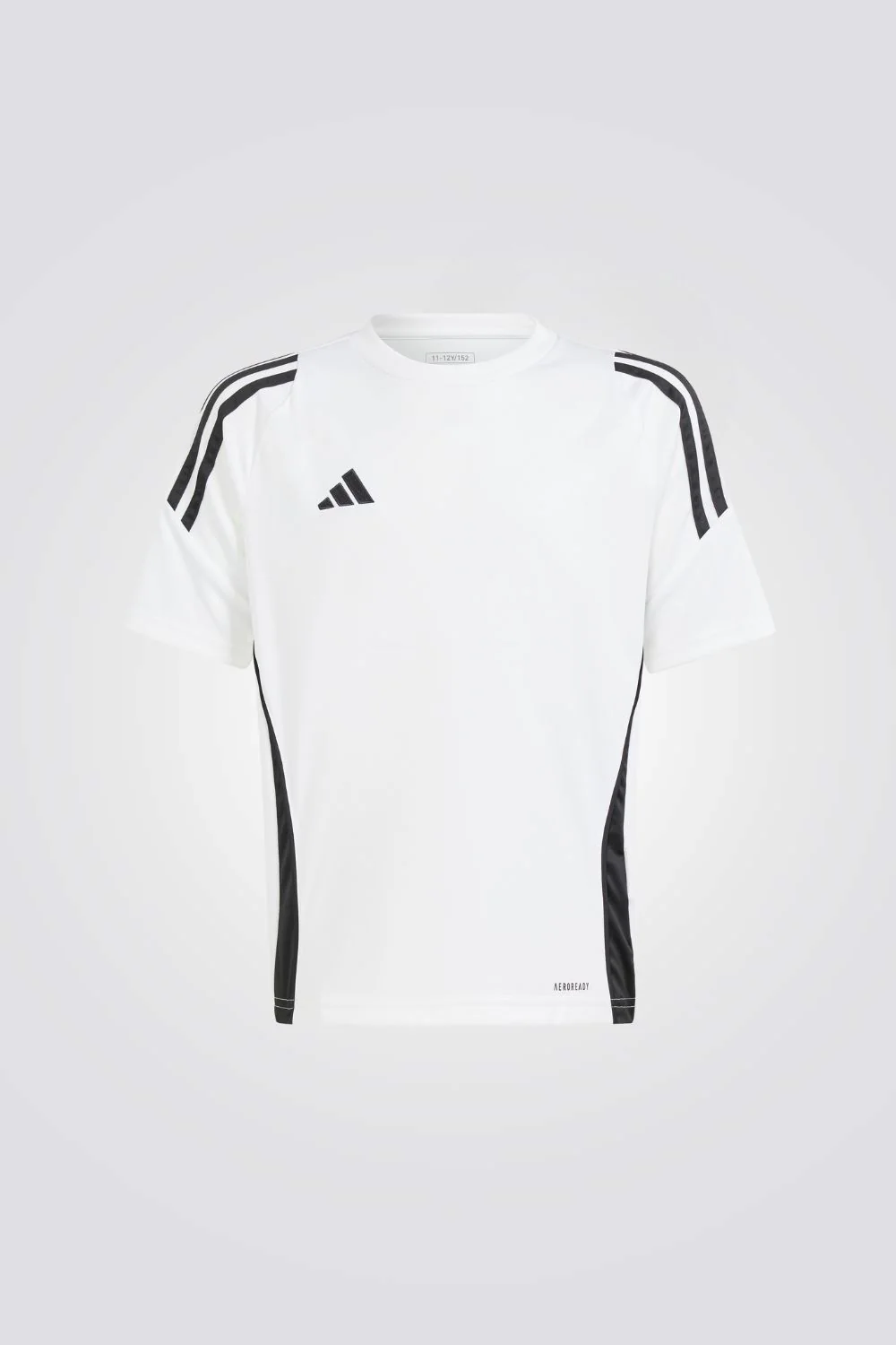 טישירט לילדים Tiro 24 Jersey בצבע לבן ושחור