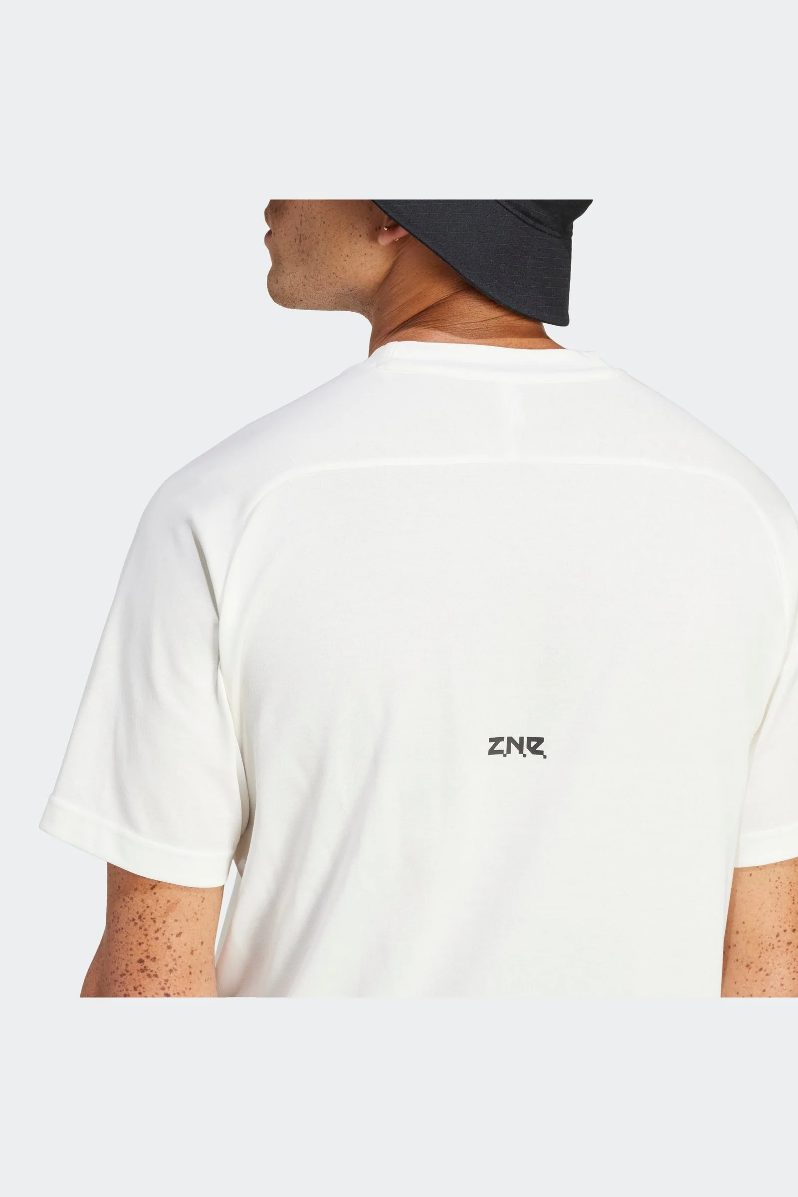 טישירט לגברים Z.N.E. בצבע לבן - Image 4