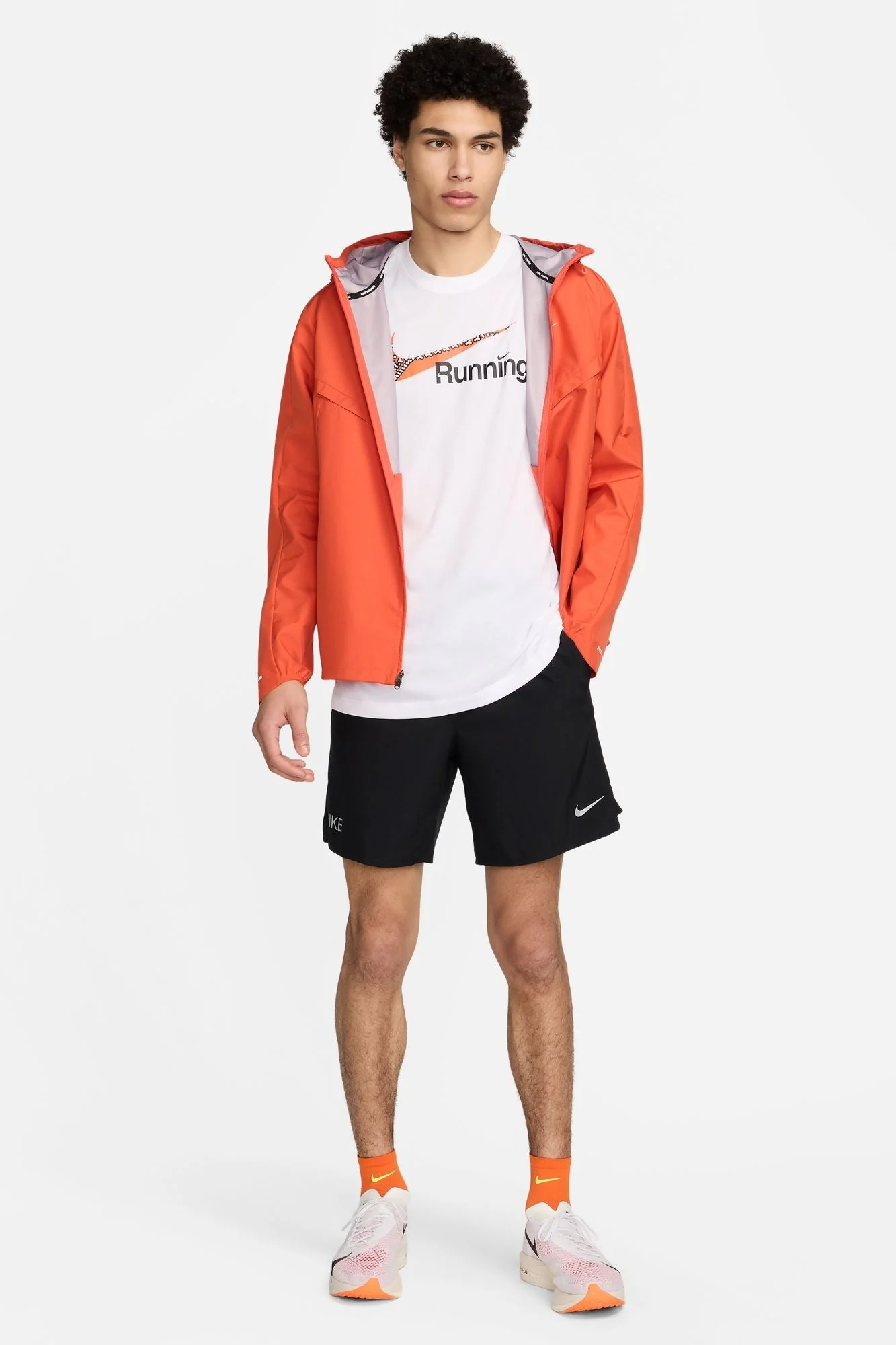 טישירט לגברים Dri-FIT Swoosh בצבע לבן - Image 3
