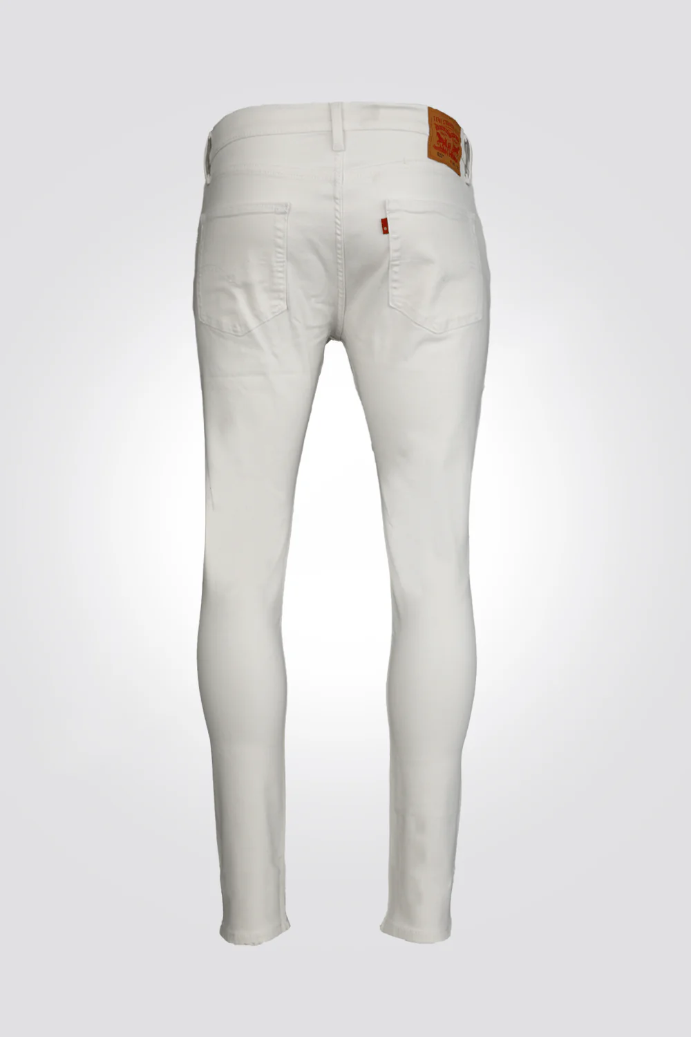 WHITE-POCKETS גי'נס לגברים 512 בצבע לבן - Image 11