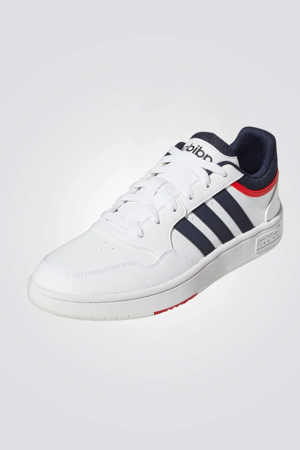 סניקרס לגברים HOOPS 3.0 LOW CLASSIC VINTAGE בצבע לבן ואדום - Image 3