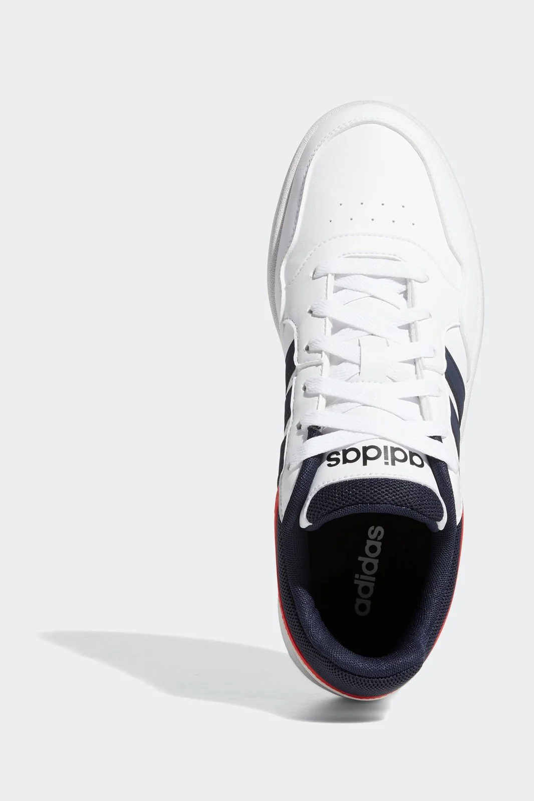 סניקרס לגברים HOOPS 3.0 LOW CLASSIC VINTAGE בצבע לבן ואדום - Image 5