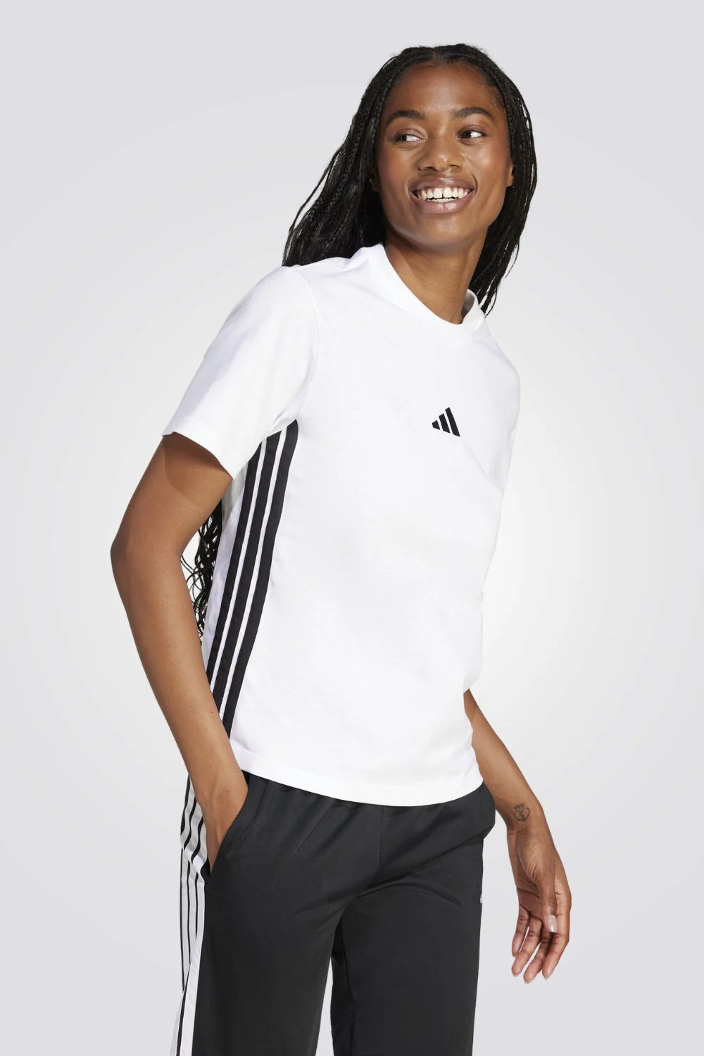 טישירט Essentials 3-Stripes לנשים